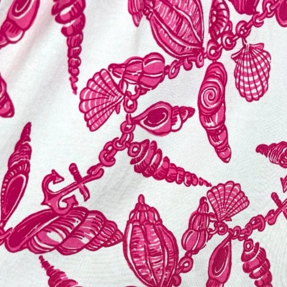 LILLY PULITZER PATTY FALLIN IN LOVE A LITTLE SEASHELL V NECK SLEEVELESS DRESS - Picture 12 of 12